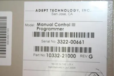 USED ADEPT TECH 10332-21000