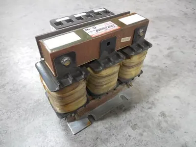 USED Three Phase Line Reactor 600 Volt 27 Amp Trans Coil Inc. KLR27ATB Sine Guard