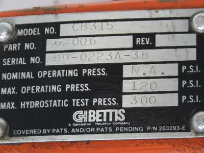 Used BETTIS _UNKNOWN_ Valves/Fittings | Arrow Industrial #613559