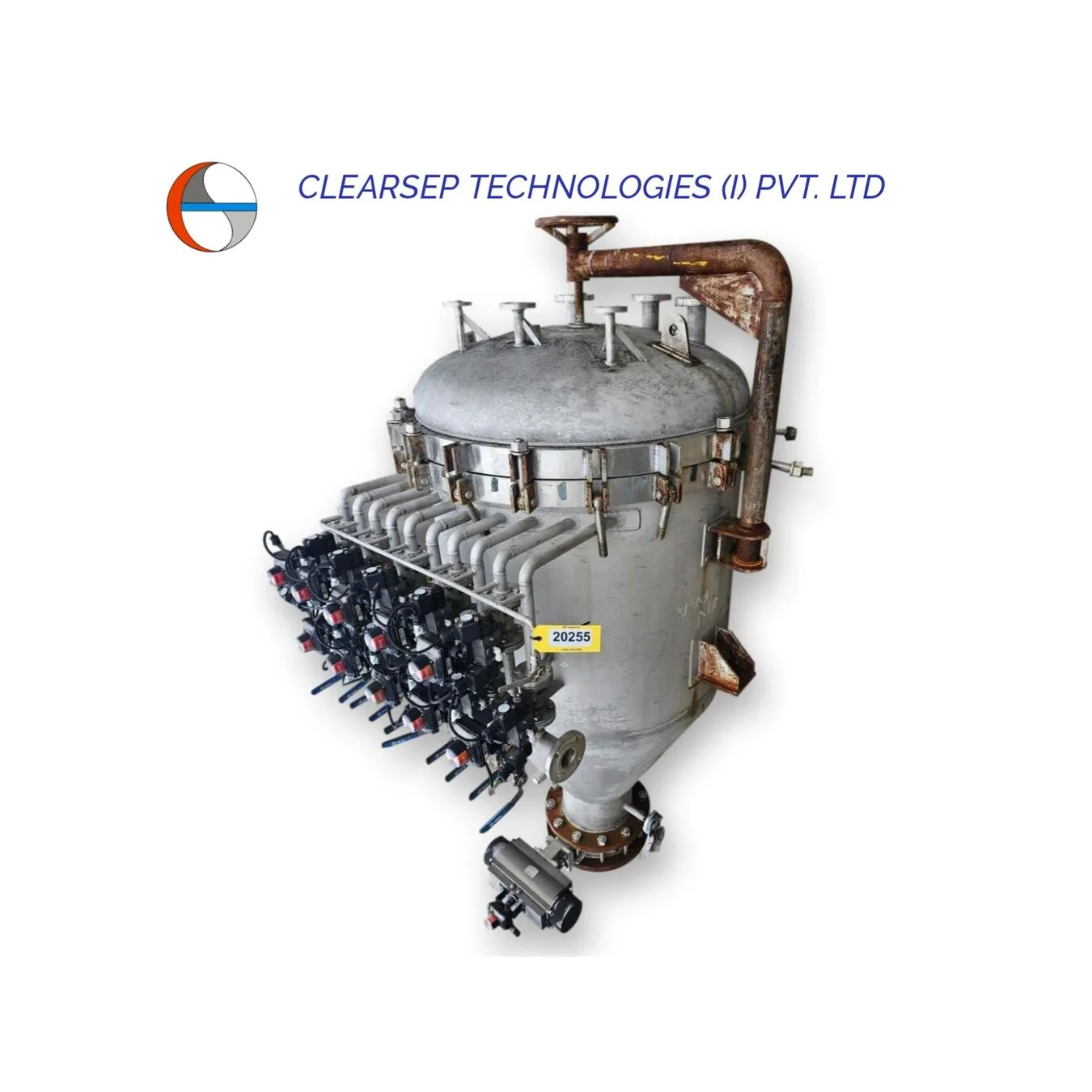 Used Clearsep Technologies 316L Stainless Steel Candle Filter