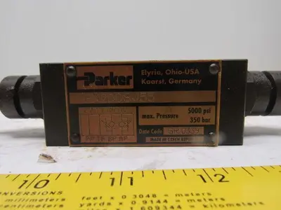 Parker FM2DDSV55 5000PSI Hydraulic Flow Control Valve