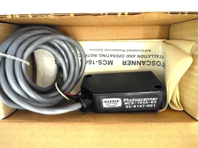 NEW WARNER ELECTRIC S3-9147-001 PHOTO SCANNER MCS-164A-63 S39147001