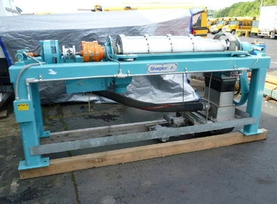 Sharples PM-38,000 Super-D-Canter centrifuge, 316SS.