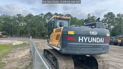 Used 2025 HYUNDAI HX160AL Crawler Excavators Florida US | National Equipment Dealers #1422276
