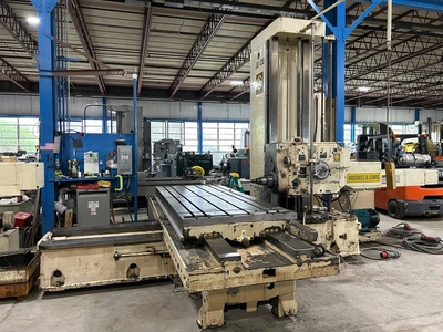 5" GIDDINGS & LEWIS Table Type HBM, 1968