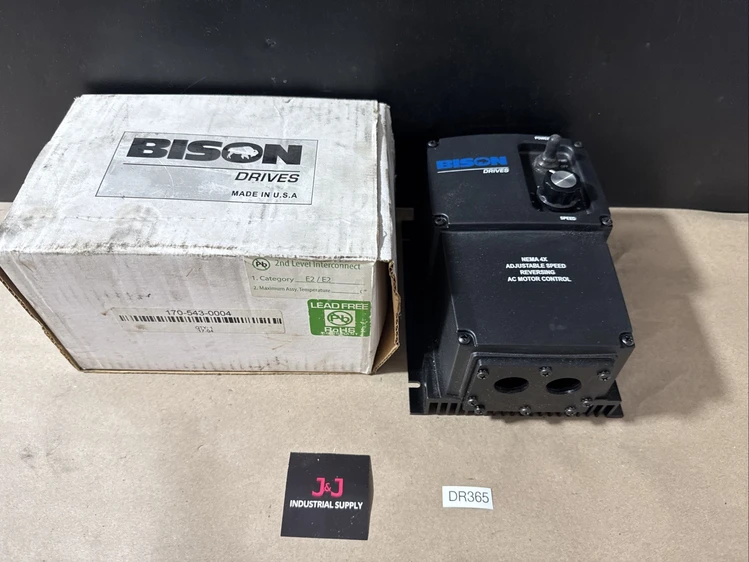 New | in-Stock Bison 170-543-0004 Variable Speed Drives | J&J Industrial Supply #499930
