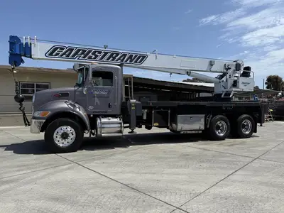 Used 2016 PETERBILT 348 Truck-Mounted Cranes California US | Ben Kaplan Equipment #1344145