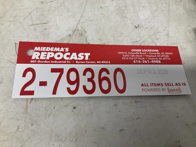 Used _UNKNOWN_ _UNKNOWN_ Batteries Michigan US | Miedema Asset Management Group #1384373