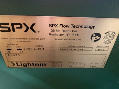 USED SPX Lightnin 507C40T