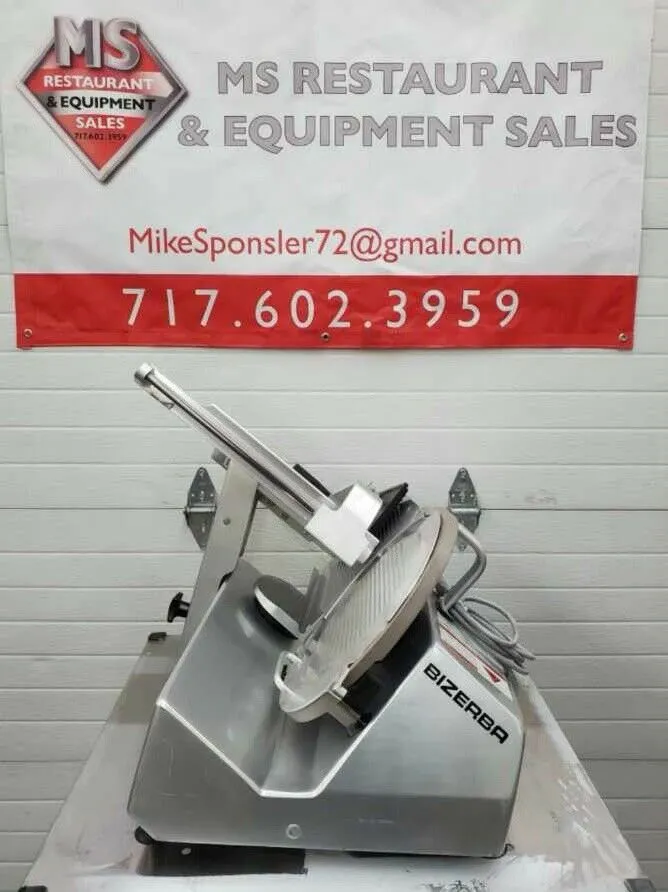 Bizerba GSPH 2011 Deli Slicer Refurbished Tested and Working!