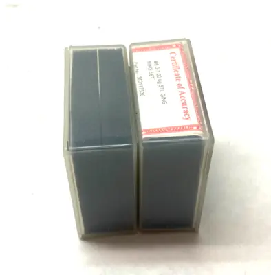 NEW VERMONT GAGE THREADED RING GAUGE SET M6.0-1.00 6G STL G/NG