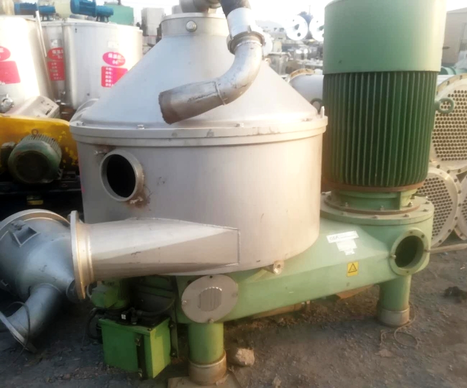 Westfalia SDA 130-76-107 nozzle centrifuge, 316SS.