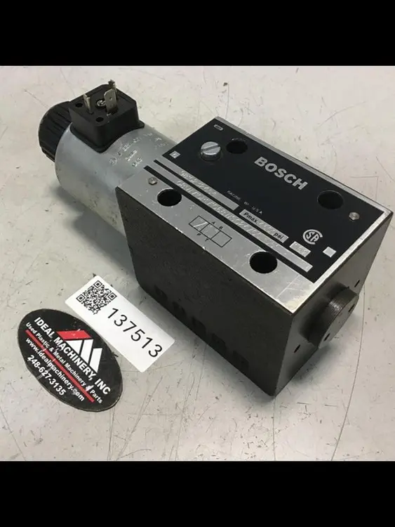 Used BOSCH 081WV10P1V1068WS024/00D51 Valves/Fittings Michigan US | Ideal Machinery #1009103