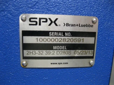 NEW SPX Bran+Luebbe Novados 2H3