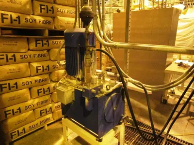 Centrisys CS 18-4HC decanter centrifuge, A890 duplex SS.