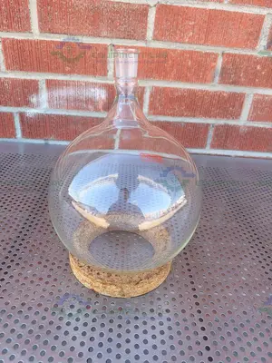 Used POPE SCIENTIFIC 5000 ML SINGLE NECK ROUND BOTTOM FLASK Glassware - Other California US | Equipment Lab #1556646