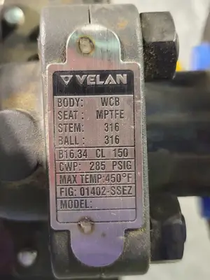 USED VELAN 01402-SSEZ