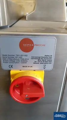 USED Sepha Sepha Pakscan T601-001-002 Blister Pack Test Machine