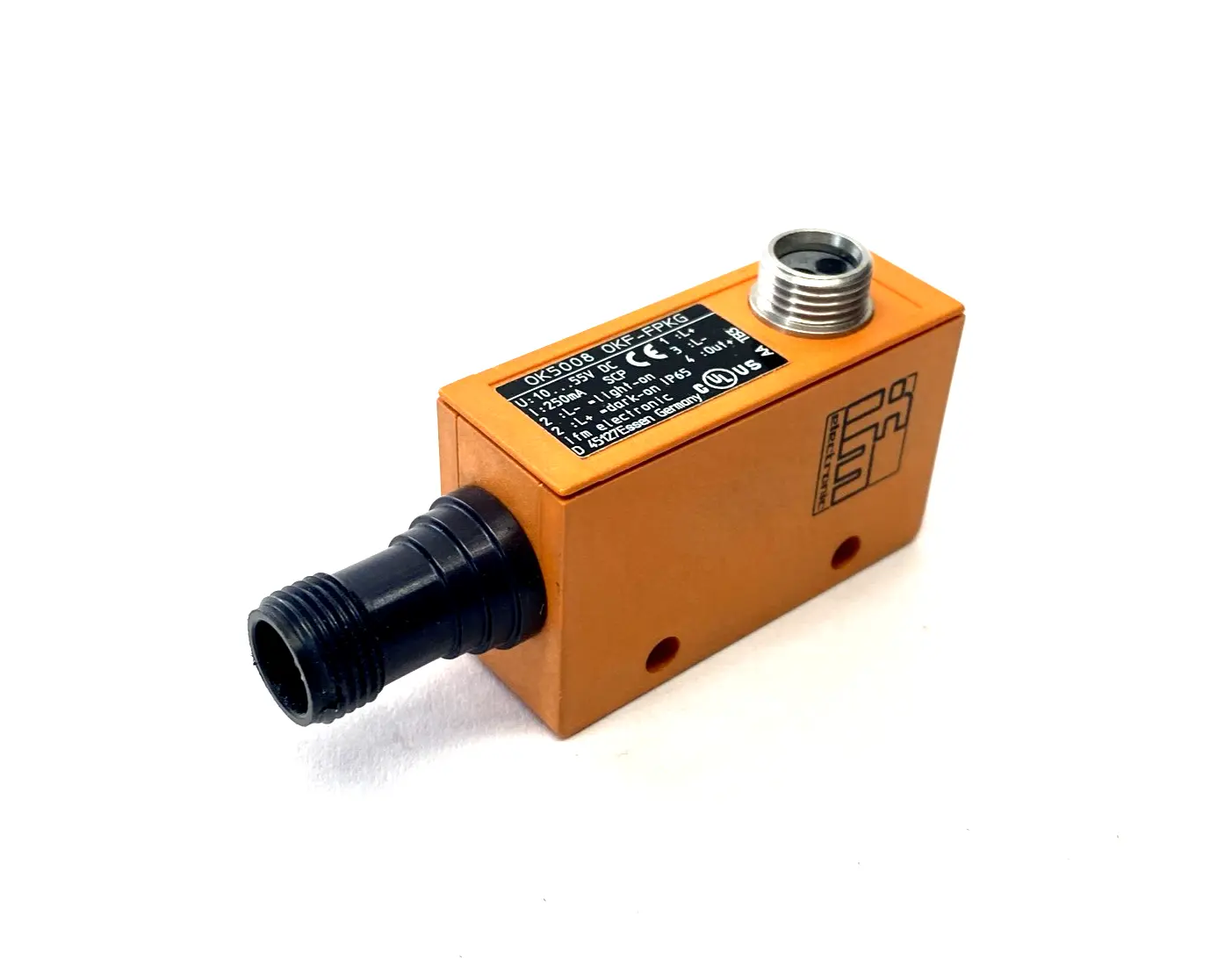 OK5008, OKF-FPKG/US-100-DPF | ifm OK5008 Fiber Optic Amplifier OKF-FPKG/US-100-DPF - New Other