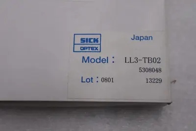 NEW OPEN BOX SICK LL3-TB02 Fiber Optic Sensor STOCK G888A