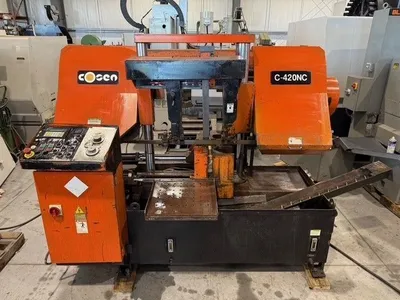 2007 COSEN C-420NC Horizontal Band Saws | GMT (4)