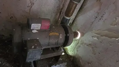 USED GARDNER DENVER PAH 4 1/2 X 8 TRIPLEX MUD PUMP