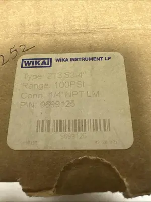 USED WIKA 9899125