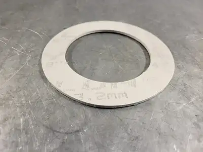 Gylon 3-1/4" x 1/8" Ring Gasket