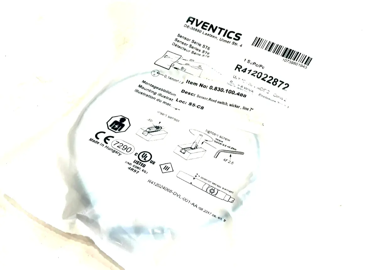 NEW AVENTICS R412022872 REED SWITCH