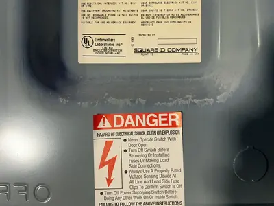 Used SQUARE D H362 Disconnects Ohio US | HGR 24 #1518320