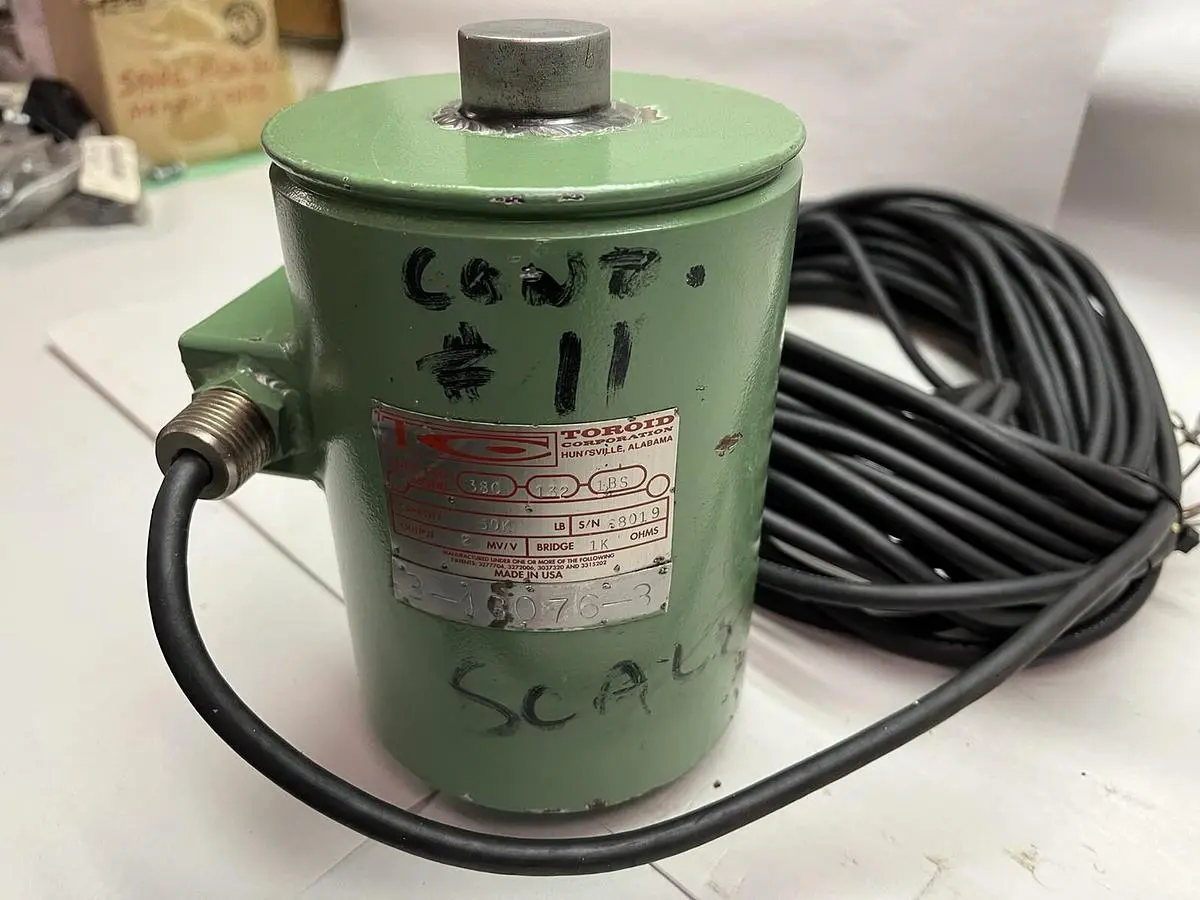 TOROID,38C-132-1BS,LOAD CELL 50k LB OUTPUT 2 MV/V BRIDGE 1K OHMS