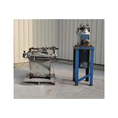 Used 100 HP Rubber Tire Grinder Grinding mill w/ hydraulic power pack