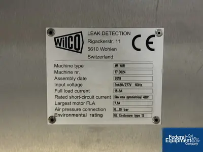 USED Wilcomat Wilco NIR Spectrum Analyzer, model Wilcomat W NIR