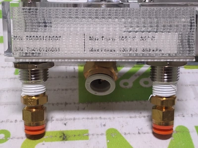 DWYER RMC-103-SSV AIR FLOWMETER WITH KING INSTRUMENT FLOAT METER