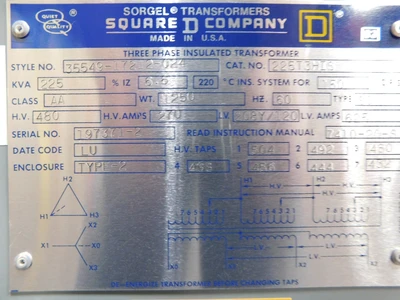Square D _UNKNOWN_ Power Transformers | Equipment Recovery Corp. (11)