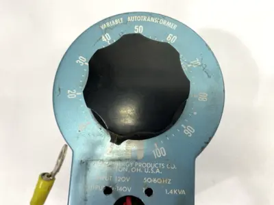 USED STACO VARIABLE AUTOTRANSFORMER