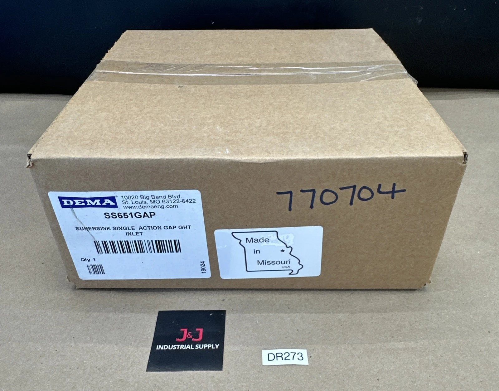 New | in-Stock DEMA SS651GAP Miscellaneous MRO Indiana US | J&J Industrial Supply #787343