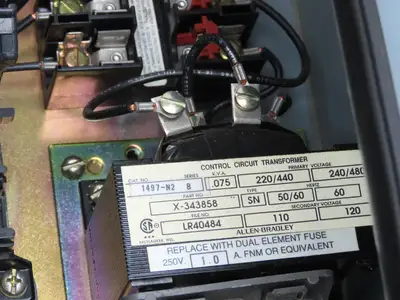 Allen-Bradley 512-BJB-6P-24R Combination Starter Fusible 600V 3PH 10HP