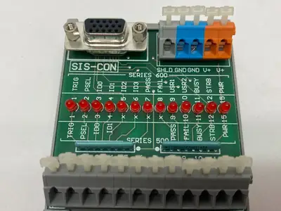 USED WAGO BREAKOUT BOARD MODULE 500/600 SERIES