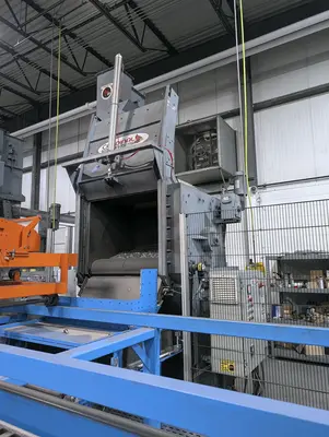 Used 2024 Cardinal 600 Tumble Blast Finishing Machines Michigan US | Machine Tool Bids #1234390