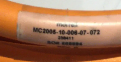 NEW REXROTH MORRELL MC2005-10-006-07-072 CABLE MC20051000607072 72FT