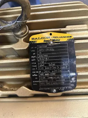 Used BALDOR EM2333T A.C. Motors Ohio US | Surplus Asset Holdings #1517197