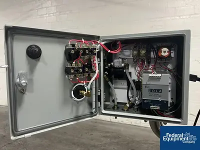 USED Ackley Ackley Ramp Printer, 01481-00158 with Feeding System with Eriez D30A