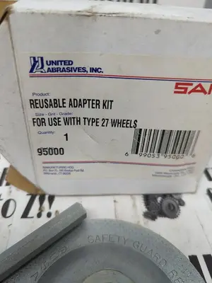 New | in-Stock UNITED ABRASIVES 95000 TYPE 27 Valves/Fittings Ohio US | Surplus Asset Holdings #1235048