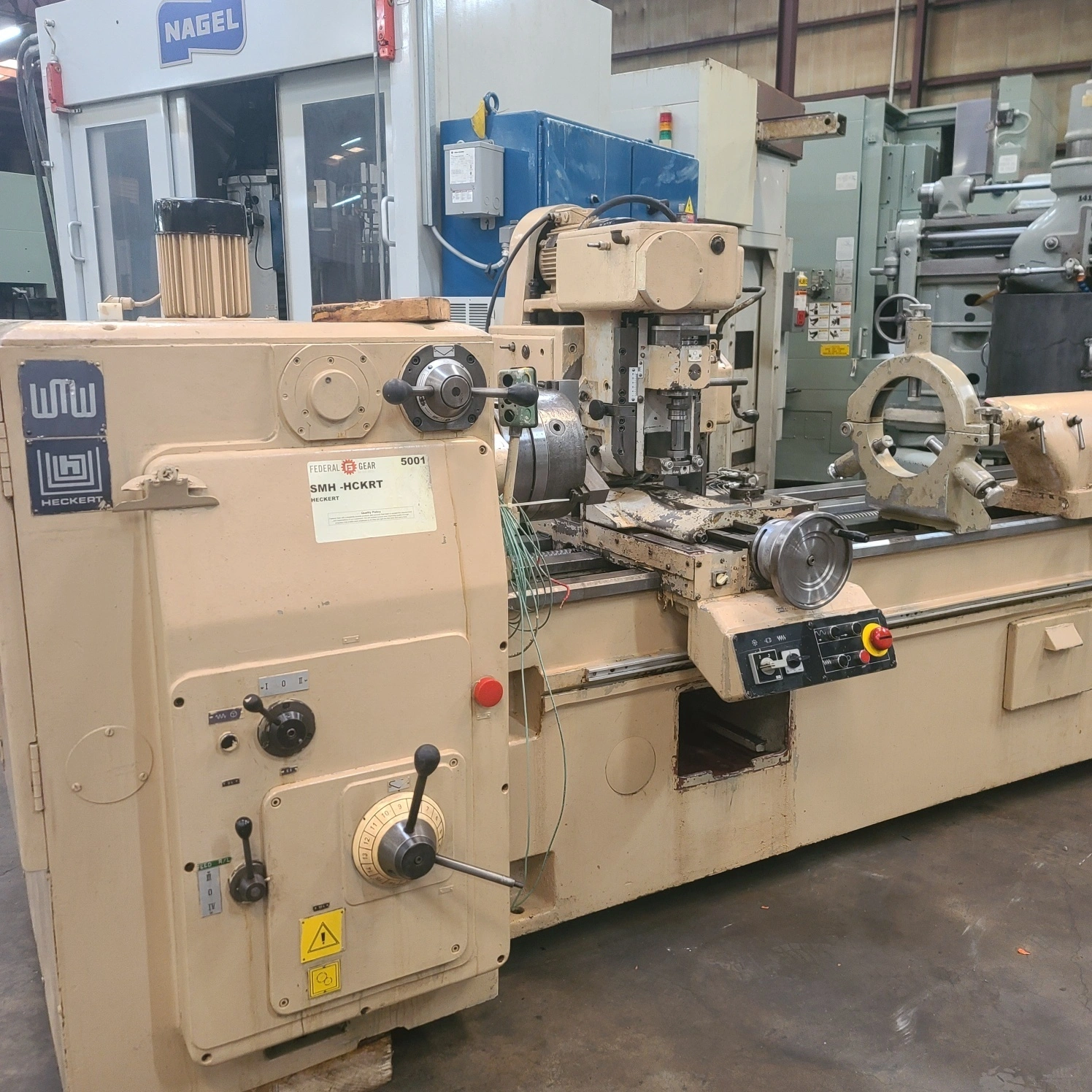 Used HECKERT ZFWVG 250 X 2000 GEAR HOBBERS 16633897