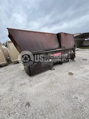 USED PTR TWO (2) TP4000-HD STATIONARY COMPACTORS