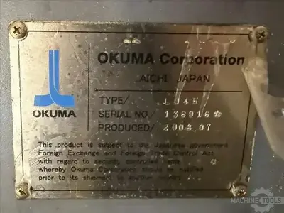 USED 2008 OKUMA IMPACT LU45