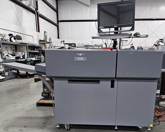 Used 2015 DUPLO 646 Slitters & Slitting Lines | BROOKS PRINTING EQUIPMENT #391741