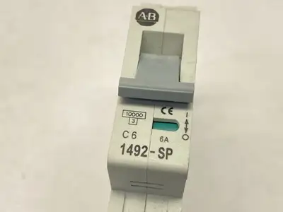 1492-SP1C060 | Allen Bradley  Ser C Circuit Breaker 1-Pole 6A 240/415 VAC - Used
