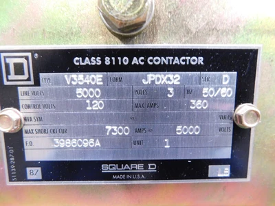 Used Square D 3 CNC & N/C Controls Ohio US | Equipment Recovery Corp. #1331078